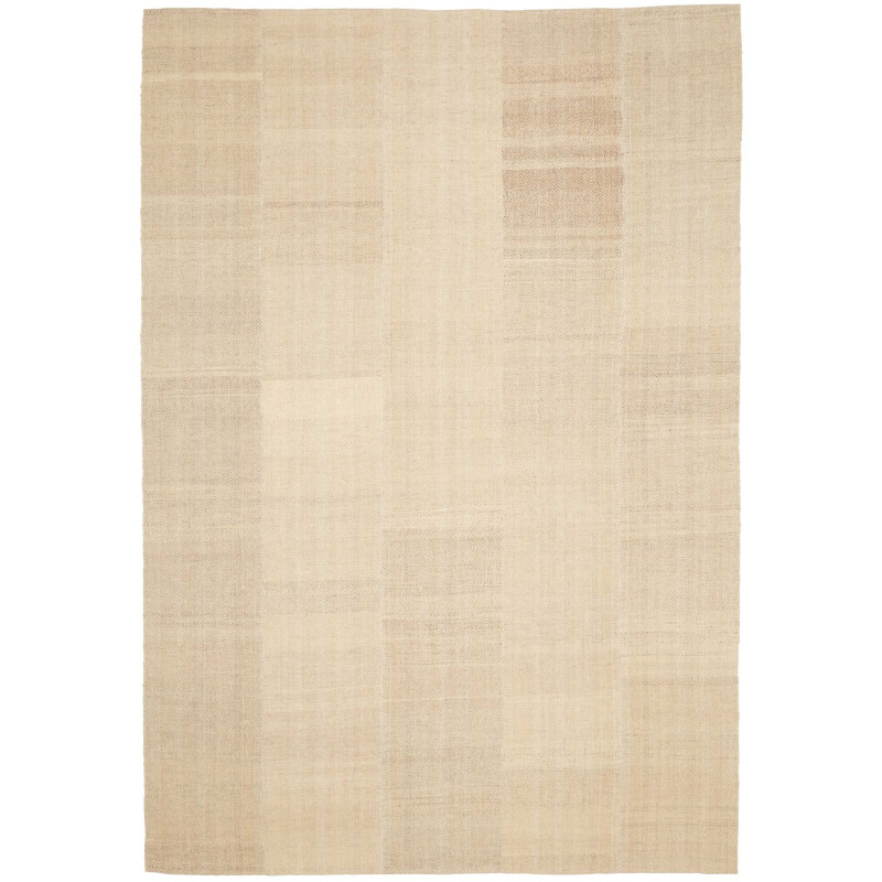 Tappeto Kilim Persia Tinta Unita Beige Naturale 206x300 Cm