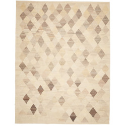 Tappeto Kilim Persia Geometrico Beige Marrone 273x354 Cm