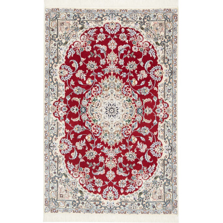 Nain 9la 102x157 Cm Nain 9la, Persia, Hand-spun Wool And
