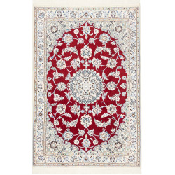 Nain 9la 101x151 Cm Nain 9la, Persia, Hand-carded Wool And
