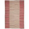 Tappeto Kilim Mazandaran Vintage Persia Astratto Rosso Panna