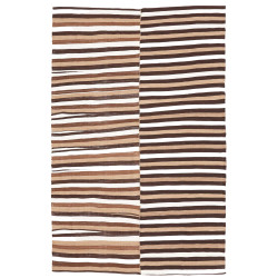 Tappeto Kilim Mazandaran Vintage Persia Astratto Bianco Marr