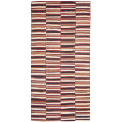 Tappeto Kilim Mazandaran Vintage Persia Astratto Marrone Bei
