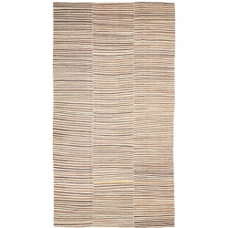 Tappeto Kilim Mazandaran Vintage Persia Astratto Ecrù Marron