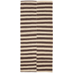 Tappeto Kilim Mazandaran Vintage Persia Astratto Marrone Ecr