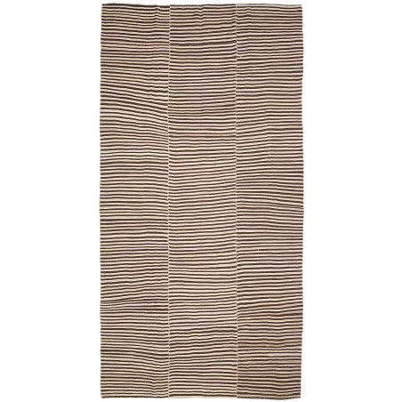 Tappeto Kilim Mazandaran Vintage Persia Astratto Beige Marro