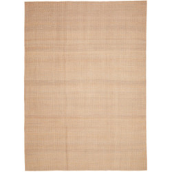 Tappeto Kilim Plain Persia Astratto Beige Naturale 261x362 C