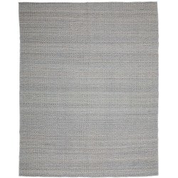 Tappeto Kilim Plain Persia Astratto Grigio Blu Chiaro 247x31
