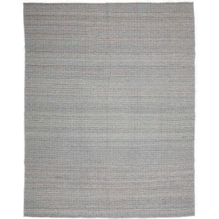Tappeto Kilim Plain Persia Astratto Grigio Blu Chiaro 247x31