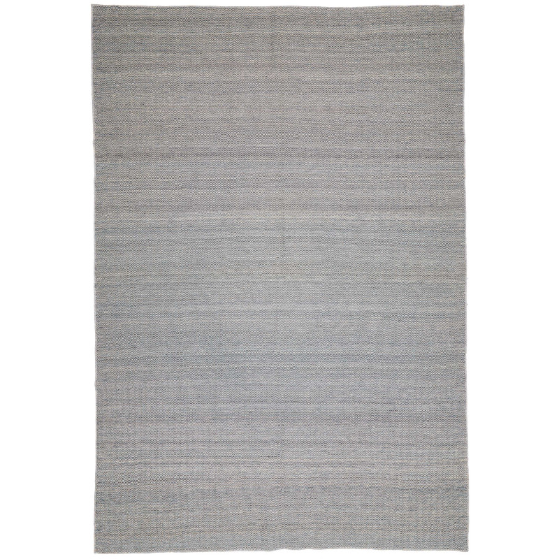 Tappeto Kilim Plain Persia Astratto Azzurro Grigio Chiaro 25