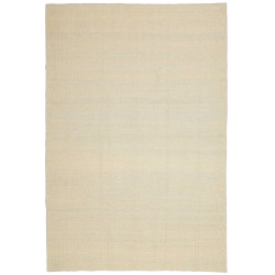 Tappeto Kilim Plain Persia Astratto Crema Naturale 196x301 C
