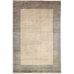 Tappeto Shayan Pakistan Astratto Beige Grigio 173x239 Cm