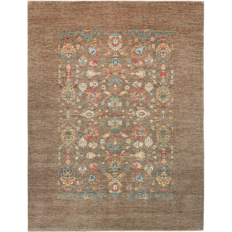 Tappeto Zigler Fine Pakistan Medaglione Marrone Beige 240x31