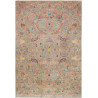 Tappeto Shahi Fine Pakistan Floreale Grigio Multicolore 200x
