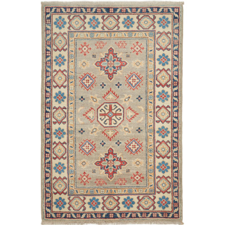 Kazak 83x125 Cm Kazak Afghanistan. Hand-carded Wool (warp