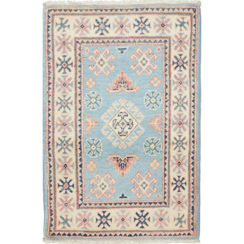 Kazak 61x94 Cm Kazak, Afghanistan, Hand-carded Wool (warp: