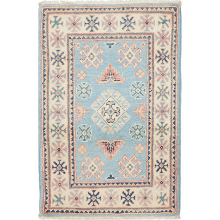 Kazak 61x94 Cm Kazak, Afghanistan, Hand-carded Wool (warp: