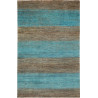 Tappeto Royal Gabbeh Pakistan Geometrico Turchese Marrone 19