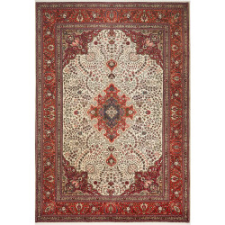 Tabriz 203x292 Cm Tabriz Persia Hand-carded Wool Cotton