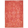 Tappeto Kilim Afghanistan Geometrico Rosso Arancio 203x306 C