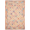 Tappeto Kilim Afghanistan Geometrico Multicolore Pastello 20