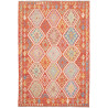 Tappeto Kilim Afghanistan Astratto Arancio Policromo 168x250