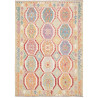 Tappeto Kilim Afghanistan Astratto Beige Multicolor Pastello