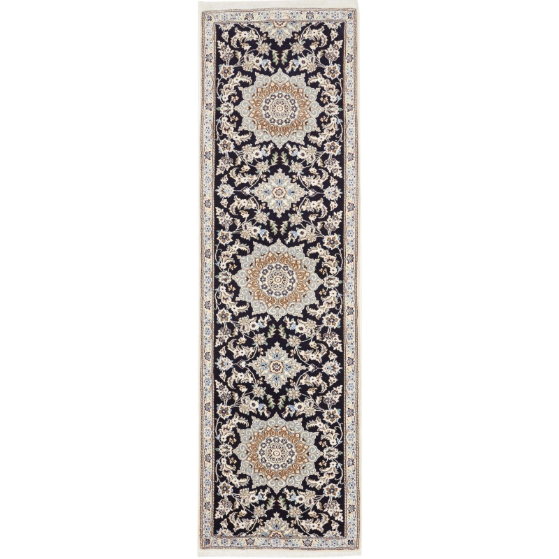 Nain 9la 82x295 Cm Nain 9la, Persia, Hand-carded Wool And
