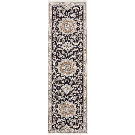 Nain 9la 82x295 Cm Nain 9la, Persia, Hand-carded Wool And