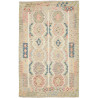 Tappeto Kilim Afghanistan Geometrico Beige Rosa 123x190 Cm