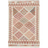Tappeto Kilim Afghanistan Geometrico Multicolore Pastello 10