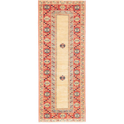 Tappeto Kazak Fine Pakistan Geometrico Terracotta Beige 74x1