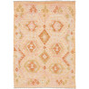 Tappeto Kilim Afghanistan Geometrico Pesca Arancio 106x146 C