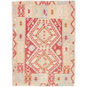 Tappeto Kilim Afghanistan Geometrico Beige Rosso 123x169 Cm