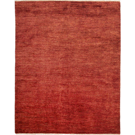 Tappeto Shayan Pakistan Tinta Unita Rosso Terracotta 199x297