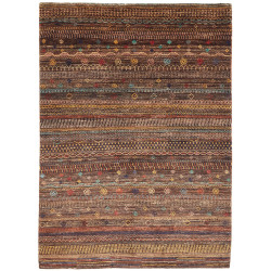 Tappeto Royal Gabbeh Pakistan Geometrico Marrone Multicolore