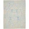 Tappeto Kilim Afghanistan Geometrico Azzurro Grigio Chiaro 1