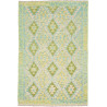 Tappeto Kilim Afghanistan Geometrico Azzurro Verde 128x188 C