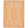 Tappeto Kilim Afghanistan Geometrico Arancio Pesca Rosa 155x
