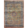 Tappeto Mamlouk Pakistan Medaglione Blu Turchese 178x252 Cm