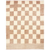 Tappeto Gabbeh Fine Persia Geometrico Panna Marrone Chiaro 1