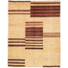 Tappeto Gabbeh Fine Persia Geometrico Beige Marrone Scuro 18