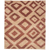 Tappeto Gabbeh Fine Persia Astratto Beige Marrone-rosso 220x