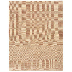 Tappeto Gabbeh Fine Persia Astratto Beige Marrone 180x234 Cm