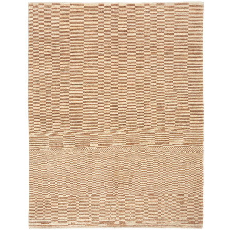 Tappeto Gabbeh Fine Persia Astratto Beige Marrone 180x234 Cm