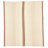 Tappeto Kilim Vintage Persia Crema Marrone Caldo 134x154 cm