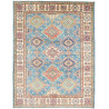 Tappeto Kazak Afghanistan Blu Beige 151x199 cm