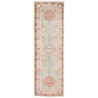 Tappeto Kazak Co Afgahnistan Verde Salvia Rosso Corallo 80x2