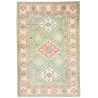 Tappeto Kazak Co Afgahnistan Verde Salvia Rosso Terracotta 8