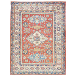 Tappeto Kazak Co Afgahnistan Terracotta Blu 152x202 cm